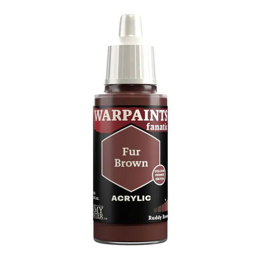 Army Painter Warpaints Fanatic Fur Brown 18ml dropper bottle