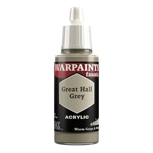 Army Painter Warpaints Fanatic Great Hall Grey 18ml dropper bottle