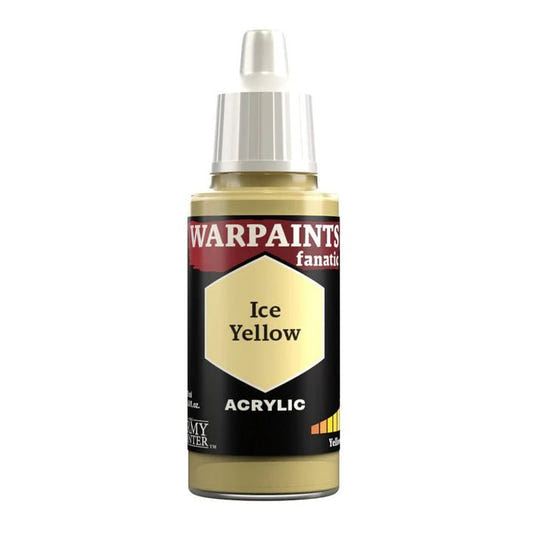 Army Painter Warpaints Fanatic Ice Yellow 18ml dropper bottle