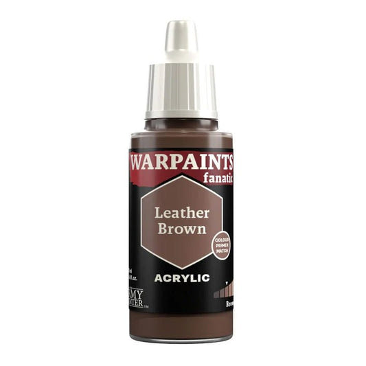 Army Painter Warpaints Fanatic Leather Brown 18ml dropper bottle
