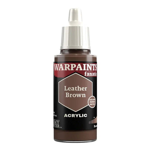 Army Painter Warpaints Fanatic Leather Brown 18ml dropper bottle