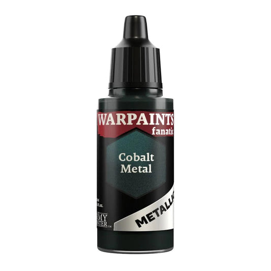 Army Painter Warpaints Fanatic Metallic Cobalt Metal 18ml dropper bottle