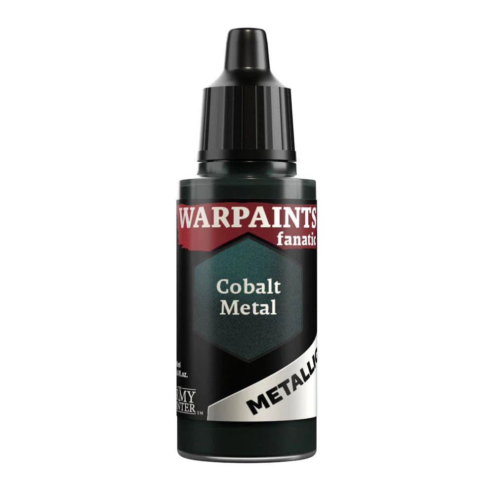 Army Painter Warpaints Fanatic Metallic Cobalt Metal 18ml dropper bottle