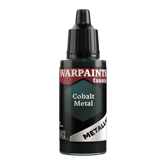 Army Painter Warpaints Fanatic Metallic Cobalt Metal 18ml dropper bottle