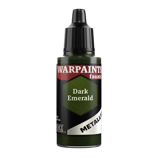 Army Painter Warpaints Fanatic Metallic Dark Emerald 18ml dropper bottle