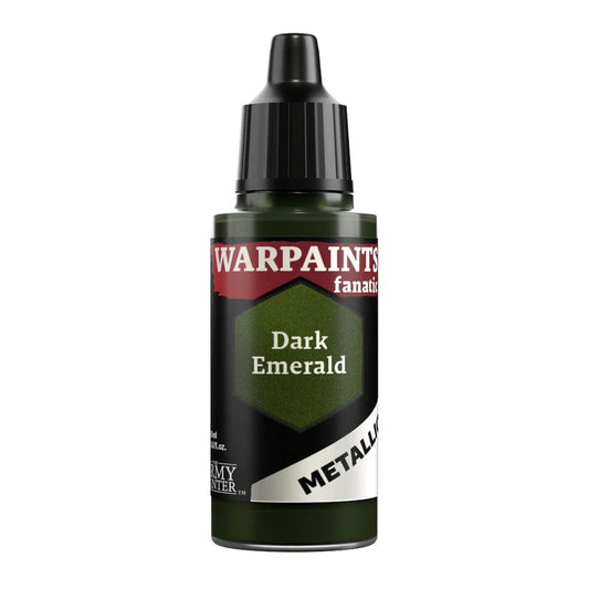 Army Painter Warpaints Fanatic Metallic Dark Emerald 18ml dropper bottle
