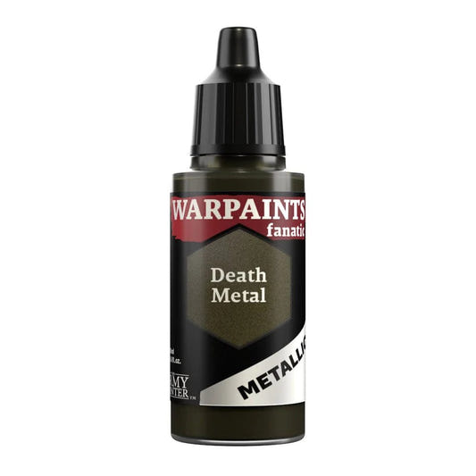 Army Painter Warpaints Fanatic Metallic Death Metal 18ml dropper bottle