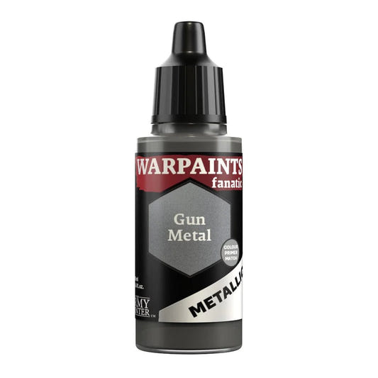 Army Painter Warpaints Fanatic Metallic Gun Metal 18ml dropper bottle