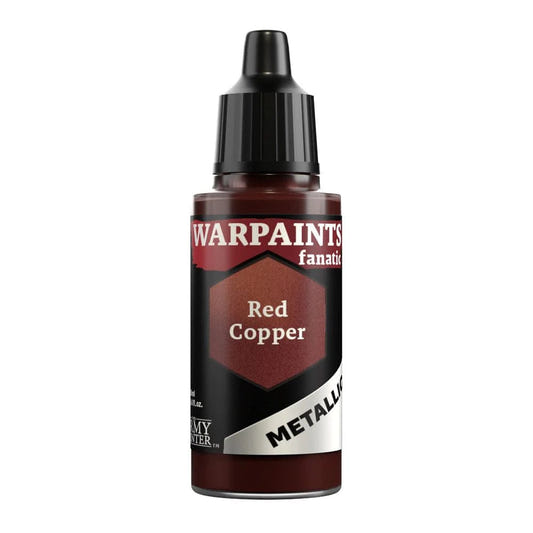 Army Painter Warpaints Fanatic Metallic Red Copper 18ml dropper bottle