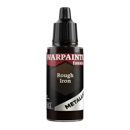 Army Painter Warpaints Fanatic Metallic Rough Iron 18ml dropper bottle