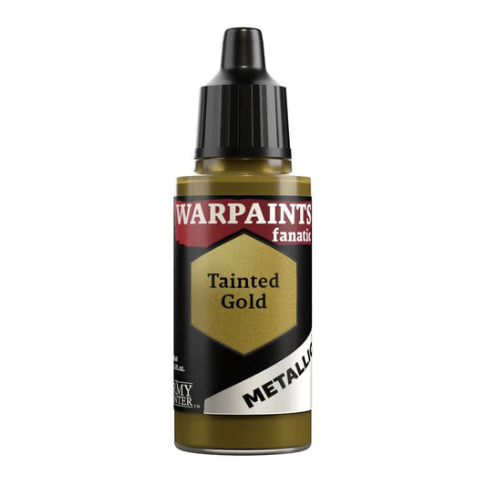 Army Painter Warpaints Fanatic Metallic Tainted Gold 18ml dropper bottle