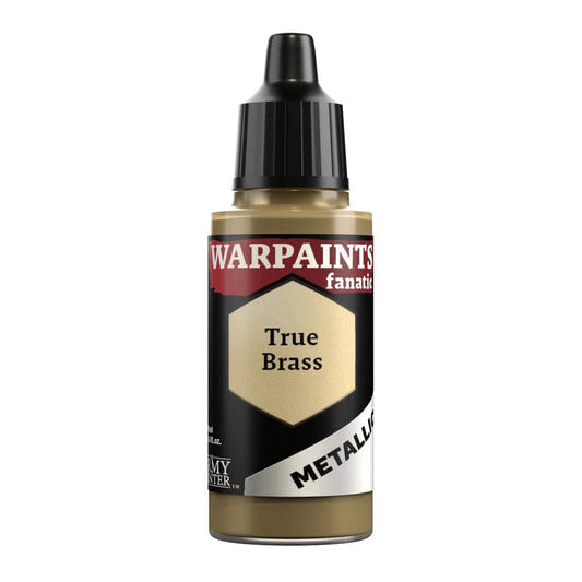 Army Painter Warpaints Fanatic Metallic True Brass 18ml dropper bottle