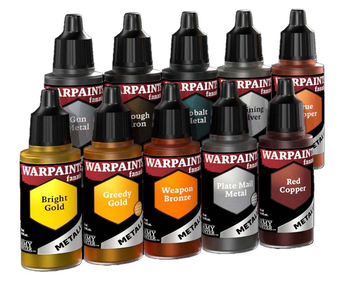 Army Painter Warpaints Fanatic Metallics Paint Set - Loaded Dice