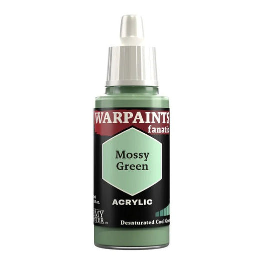 Army Painter Warpaints Fanatic Mossy Green 18ml dropper bottle