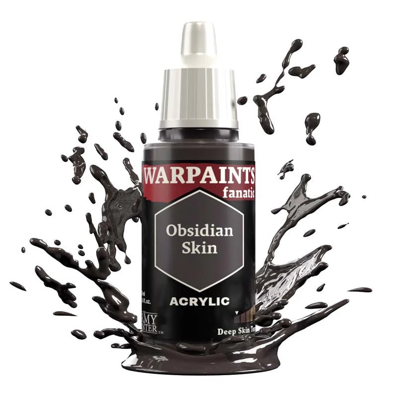 Army Painter Warpaints Fanatic: Obsidian Skin 18ml - Loaded Dice