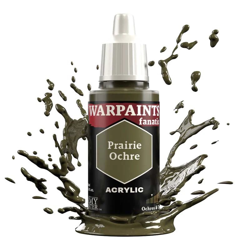 Army Painter Warpaints Fanatic: Prairie Ochre 18ml - Loaded Dice
