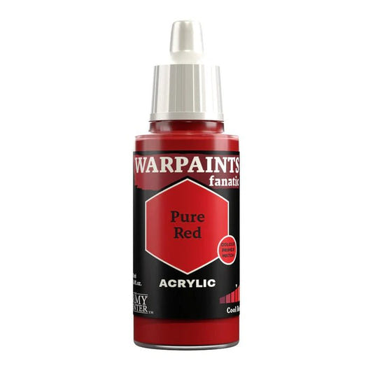 Army Painter Warpaints Fanatic Pure Red 18ml dropper bottle