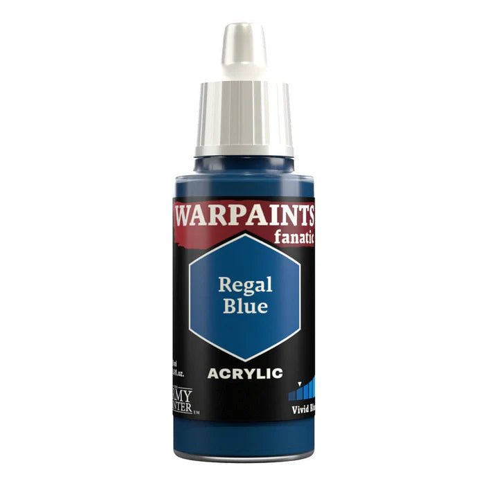 Army Painter Warpaints Fanatic Regal Blue 18ml dropper bottle