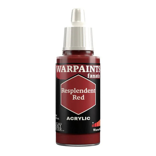 Army Painter Warpaints Fanatic Resplendent Red 18ml dropper bottle