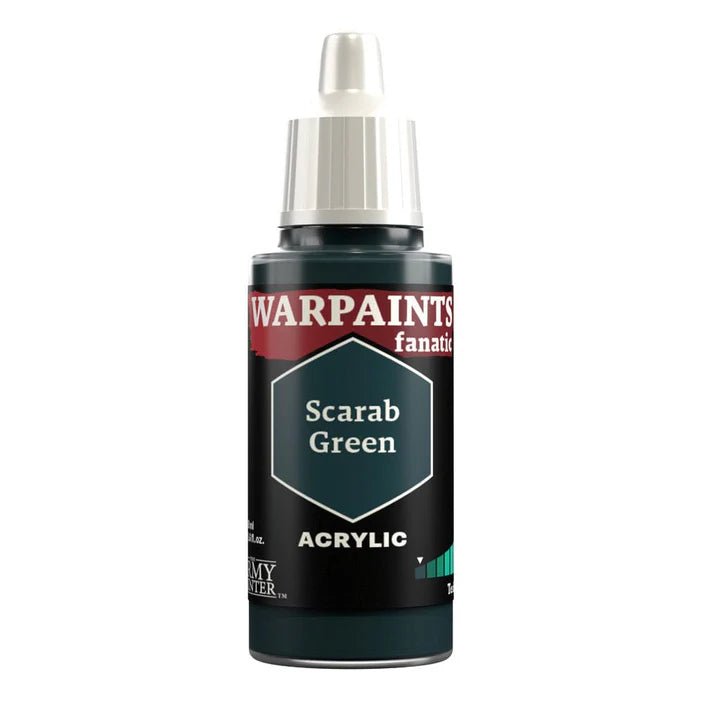 Army Painter Warpaints Fanatic Scarab Green 18ml dropper bottle