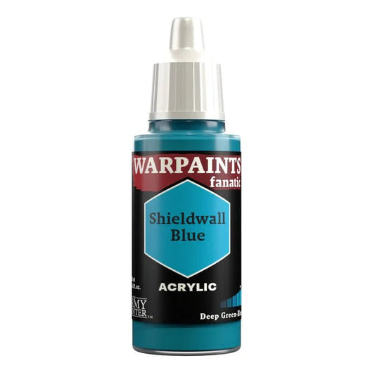 Army Painter Warpaints Fanatic Shieldwall Blue 18ml dropper bottle