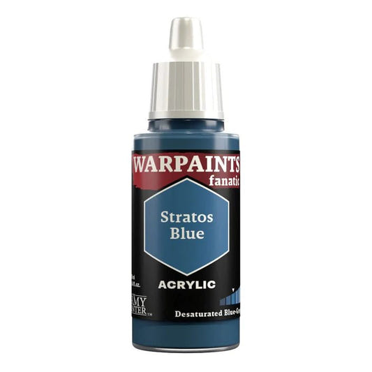 Army Painter Warpaints Fanatic Stratos Blue 18ml dropper bottle