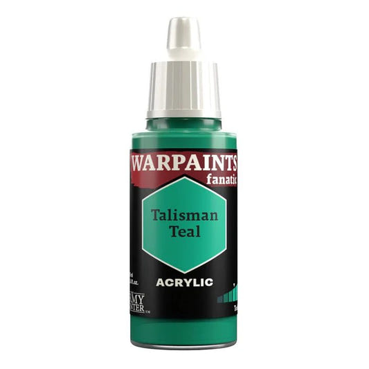 Army Painter Warpaints Fanatic Talisman Teal 18ml dropper bottle