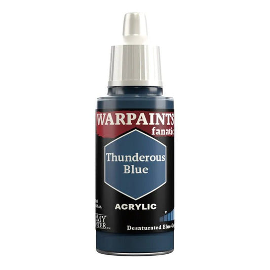 Army Painter Warpaints Fanatic Thunderous Blue 18ml dropper bottle