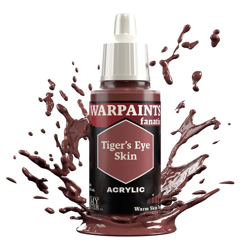 Army Painter Warpaints Fanatic: Tiger's Eye 18ml - Loaded Dice