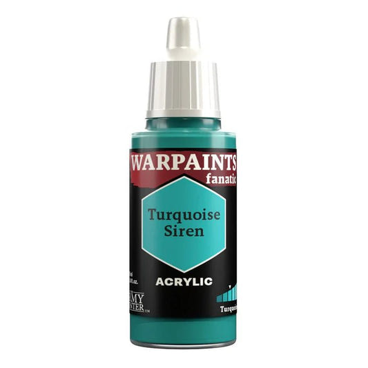 Army Painter Warpaints Fanatic Turquoise Siren 18ml dropper bottle