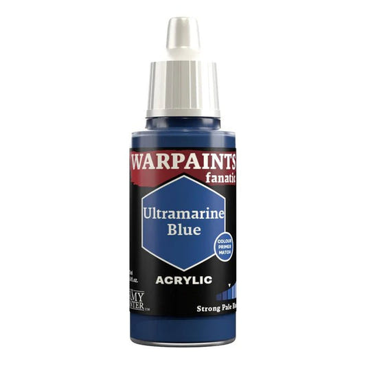 Army Painter Warpaints Fanatic Ultramarine Blue 18ml dropper bottle