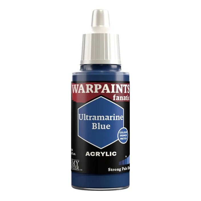 Army Painter Warpaints Fanatic Ultramarine Blue 18ml dropper bottle