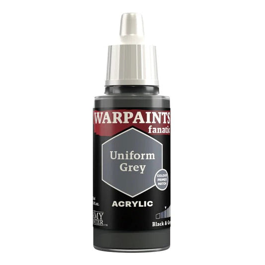 Army Painter Warpaints Fanatic Uniform Grey 18ml dropper bottle