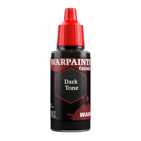 Army Painter Warpaints Fanatic Warpaints Fanatic Wash: Dark Tone 18ml dropper bottle