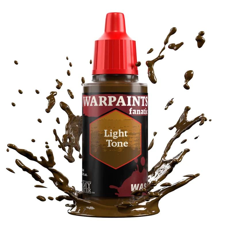Army Painter Warpaints Fanatic Wash: Light Tone 18ml - Loaded Dice