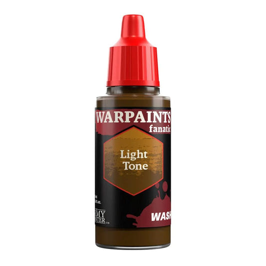 Army Painter Warpaints Fanatic Warpaints Fanatic Wash: Light Tone 18ml dropper bottle