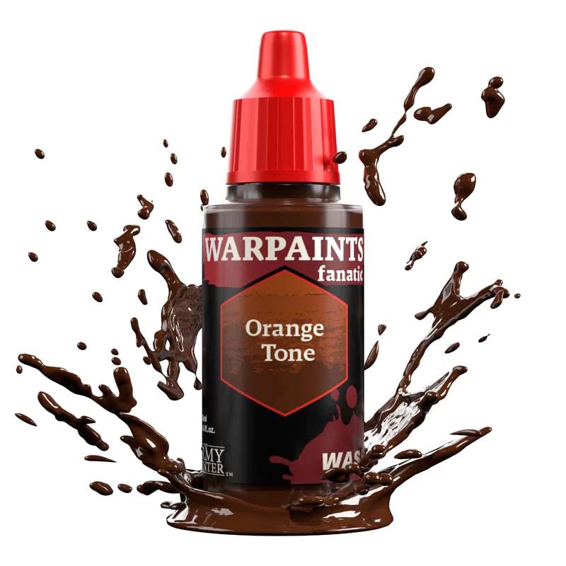 Army Painter Warpaints Fanatic Wash: Orange Tone 18ml - Loaded Dice