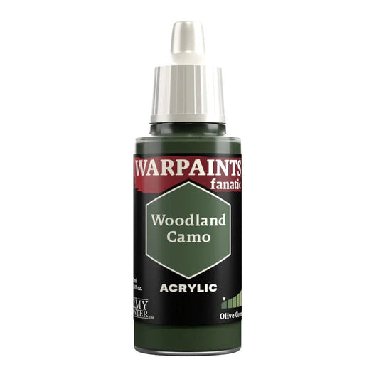 Army Painter Warpaints Fanatic Woodland Camo 18ml dropper bottle