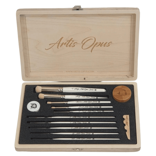 Artis Opus Artis Opus - Series D and M Complete 10-Brush Set kolinsky sable miniature painting brush
