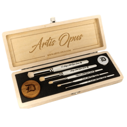 Artis Opus Artis Opus - Series D - Drybrush Set 5 Slot kolinsky sable miniature painting brush