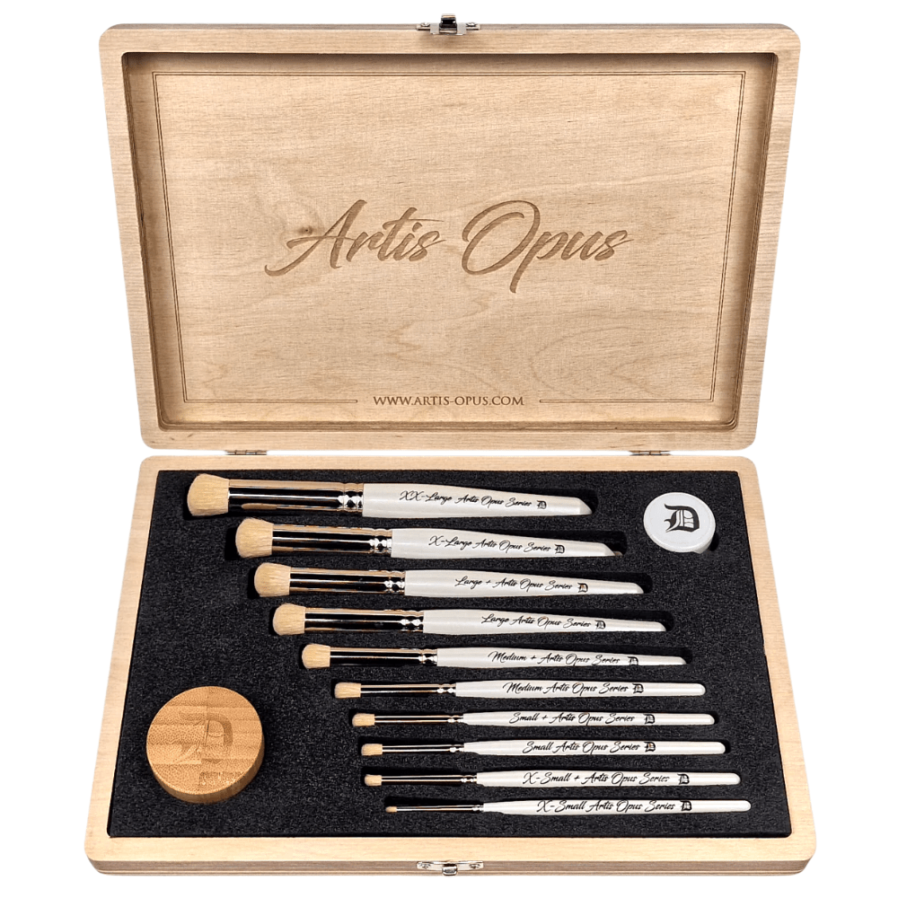 Artis Opus Artis Opus - Series D-Plus Complete 10-Brush Set kolinsky sable miniature painting brush