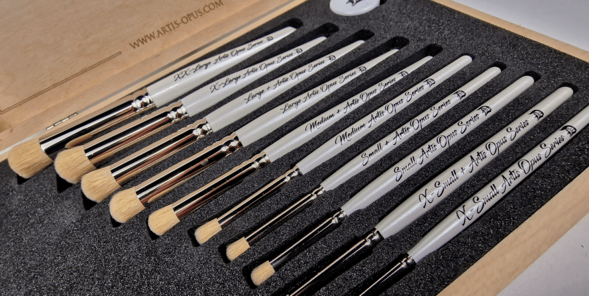 Artis Opus - Series D-Plus Complete 10-Brush Set - Loaded Dice