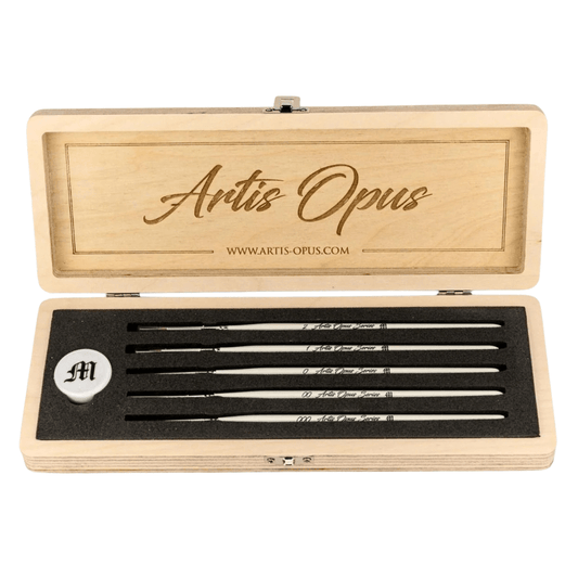 Artis Opus Artis Opus - Series M - Brush Set 5 Slot kolinsky sable miniature painting brush