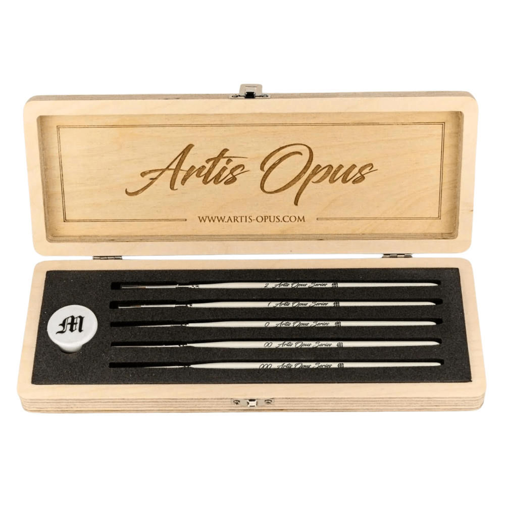 Artis Opus Artis Opus - Series M - Brush Set 5 Slot kolinsky sable miniature painting brush