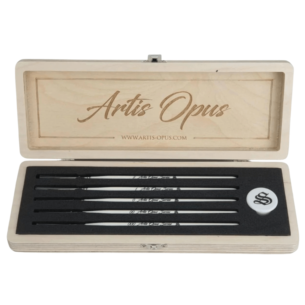 Artis Opus Artis Opus - Series S - Brush Set 5 Slot kolinsky sable miniature painting brush