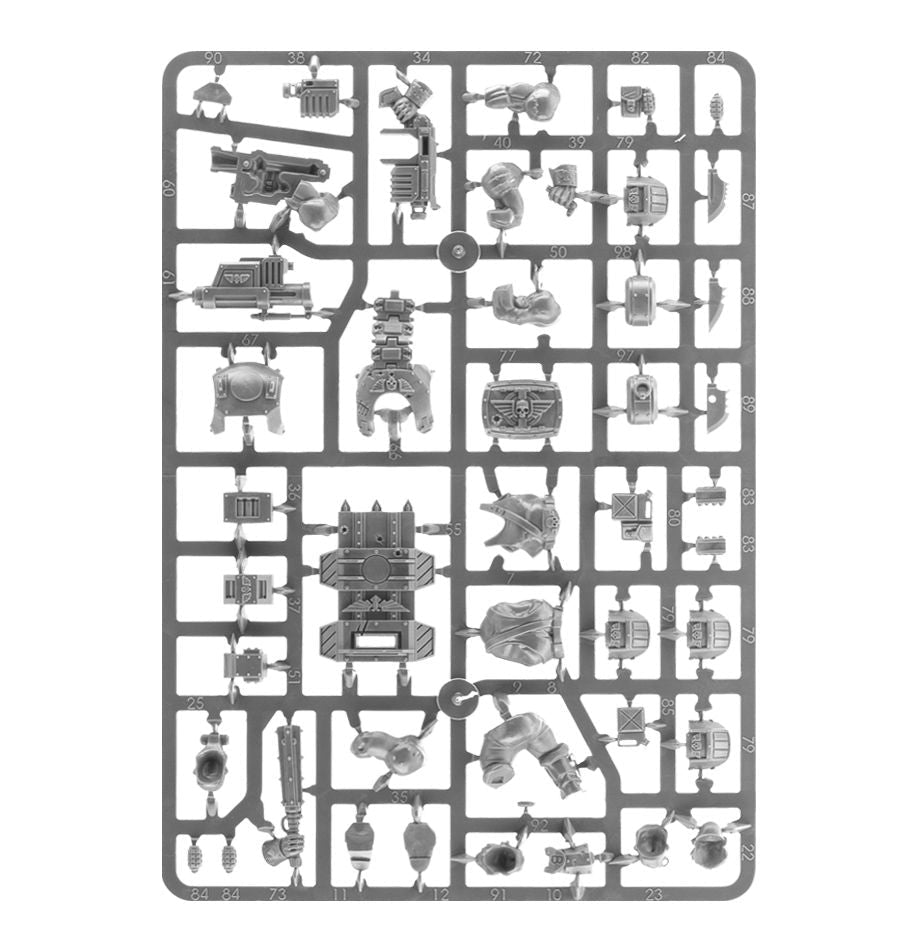 Astra Militarum: Bullgryns sprue contents - Loaded Dice