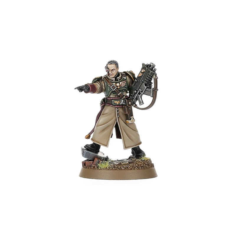 Astra Militarum: Cadian Castellan painted miniature - Loaded Dice