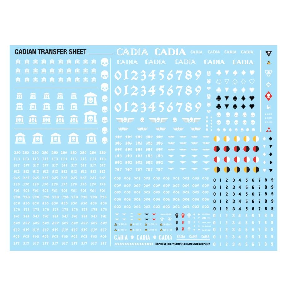 Astra Militarum: Cadian Command Squad - Loaded Dice