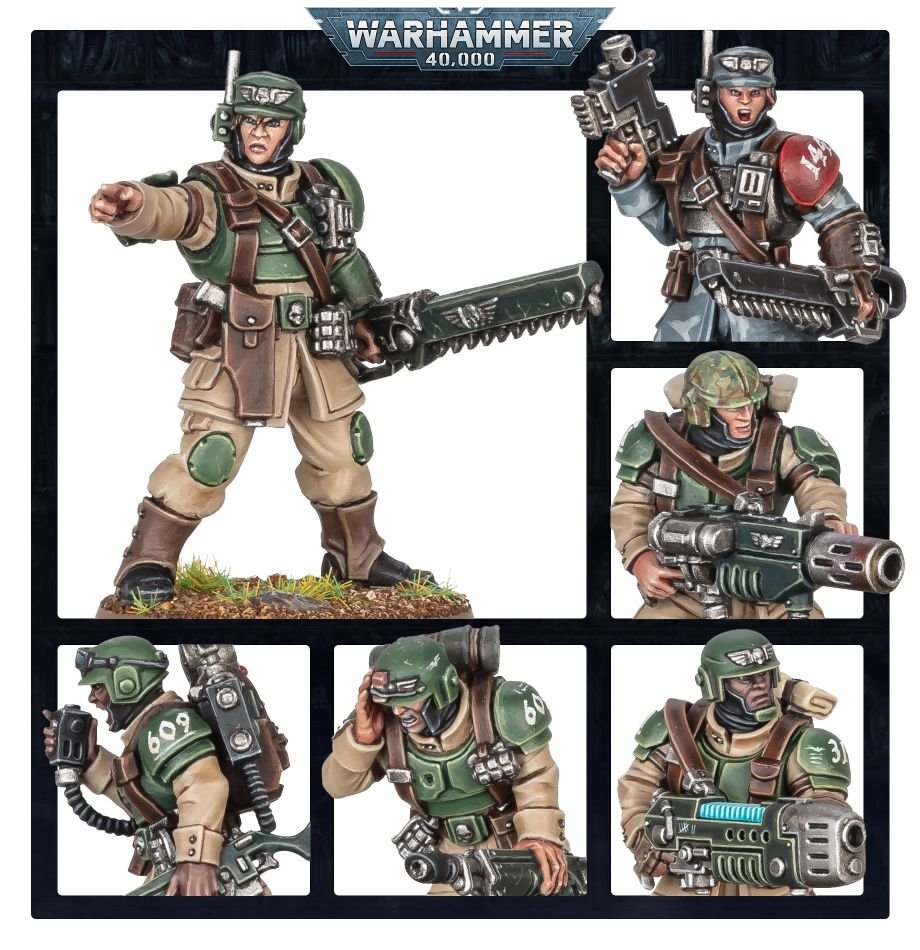 Astra Militarum: Cadian Shock Troops - Loaded Dice