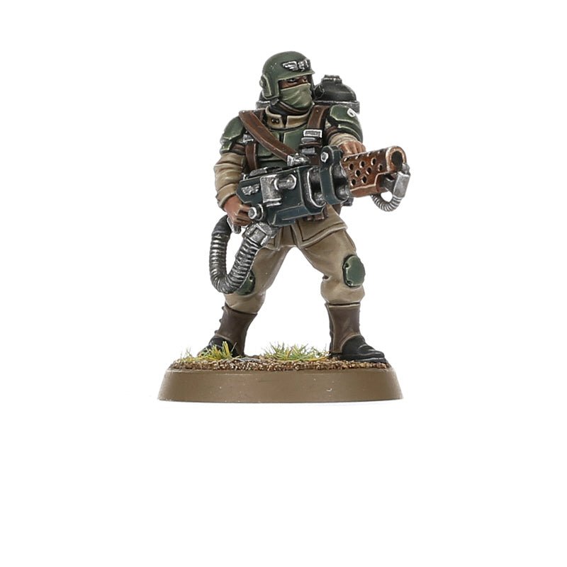 Astra Militarum: Cadian Shock Troops painted miniature - Loaded Dice